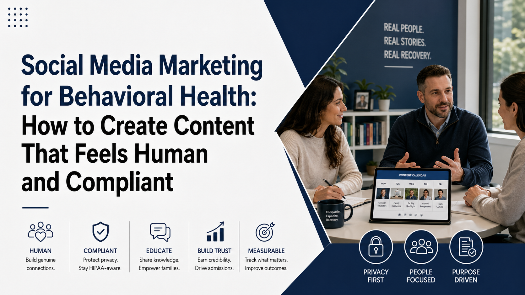 Social Media Marketing for Behavioral Health: How to Create Content That Feels Human and Compliant