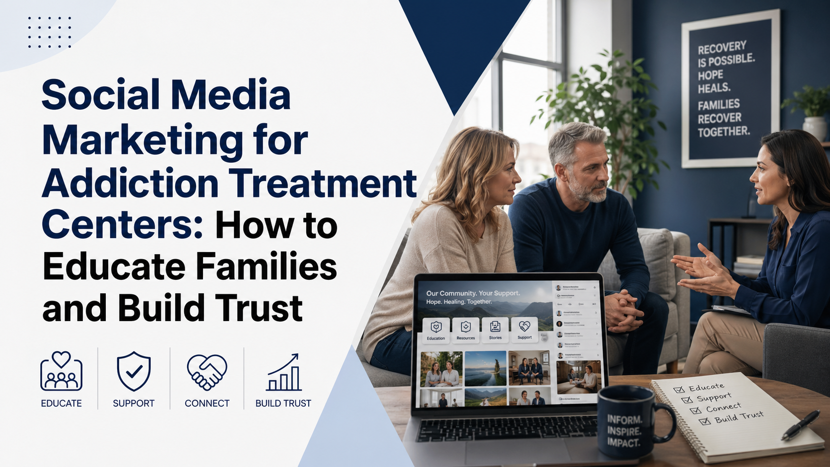 Social Media Marketing for Addiction Treatment Centers: How to Educate Families and Build Trust