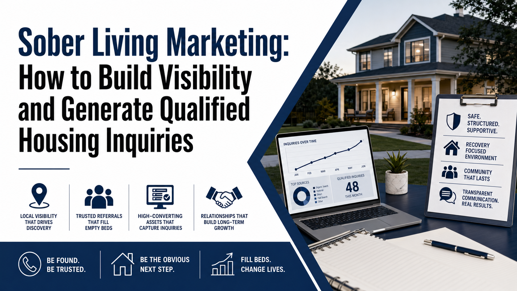 Sober Living Marketing: How to Build Visibility and Generate Qualified Housing Inquiries