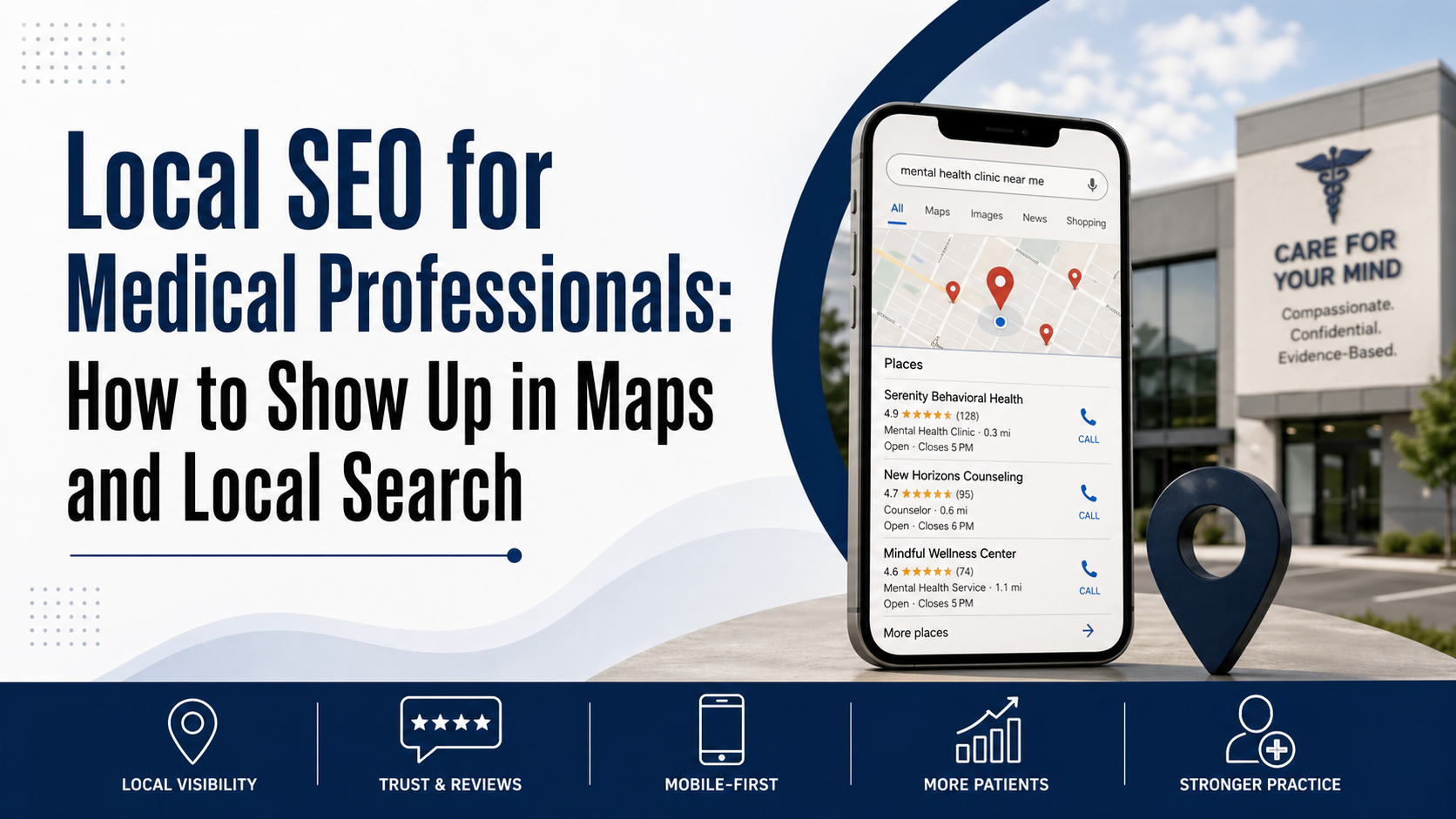 Local SEO for Medical Professionals: How to Show Up in Maps and Local Search