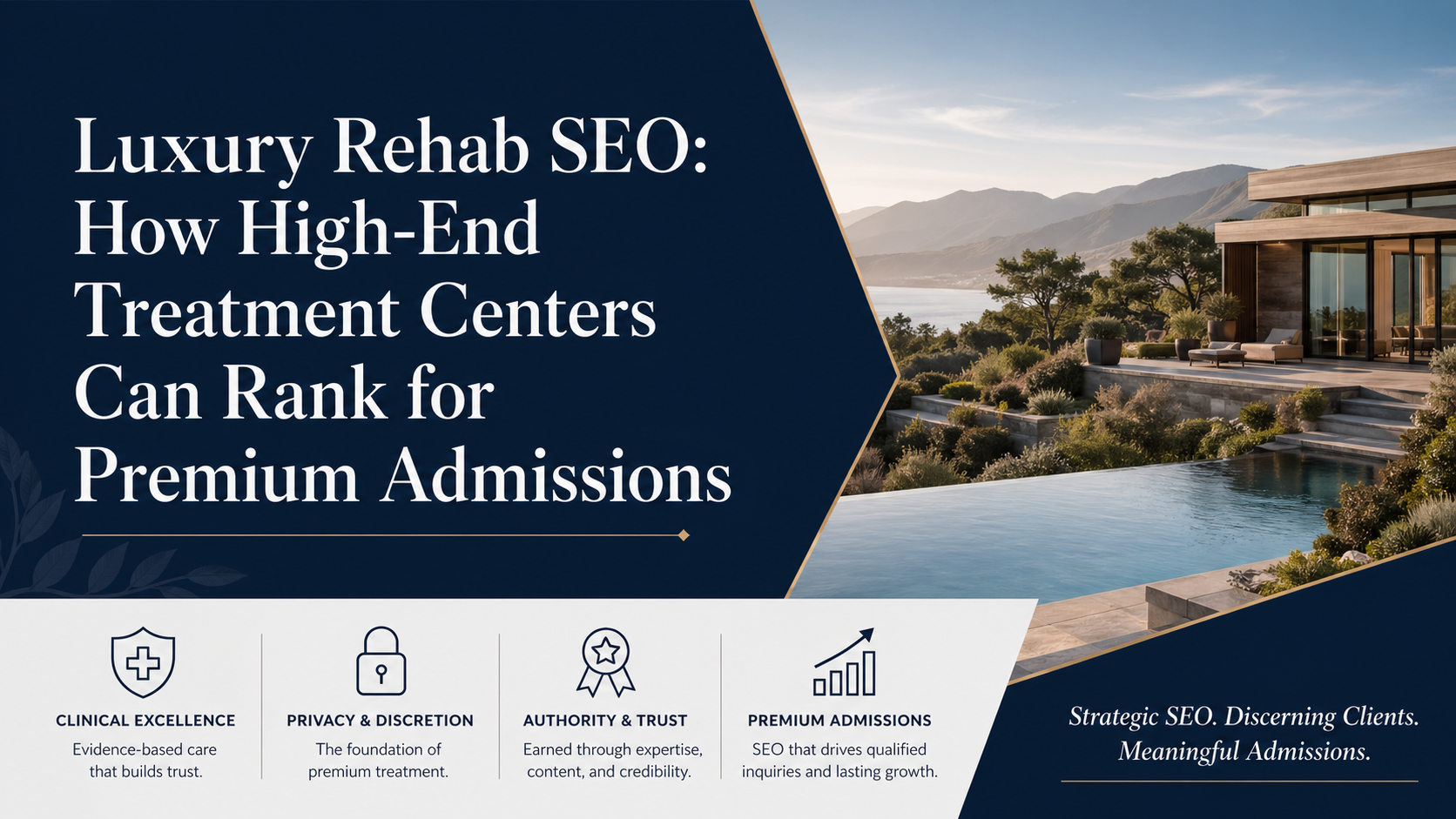 Luxury Rehab SEO: How High-End Treatment Centers Can Rank for Premium Admissions