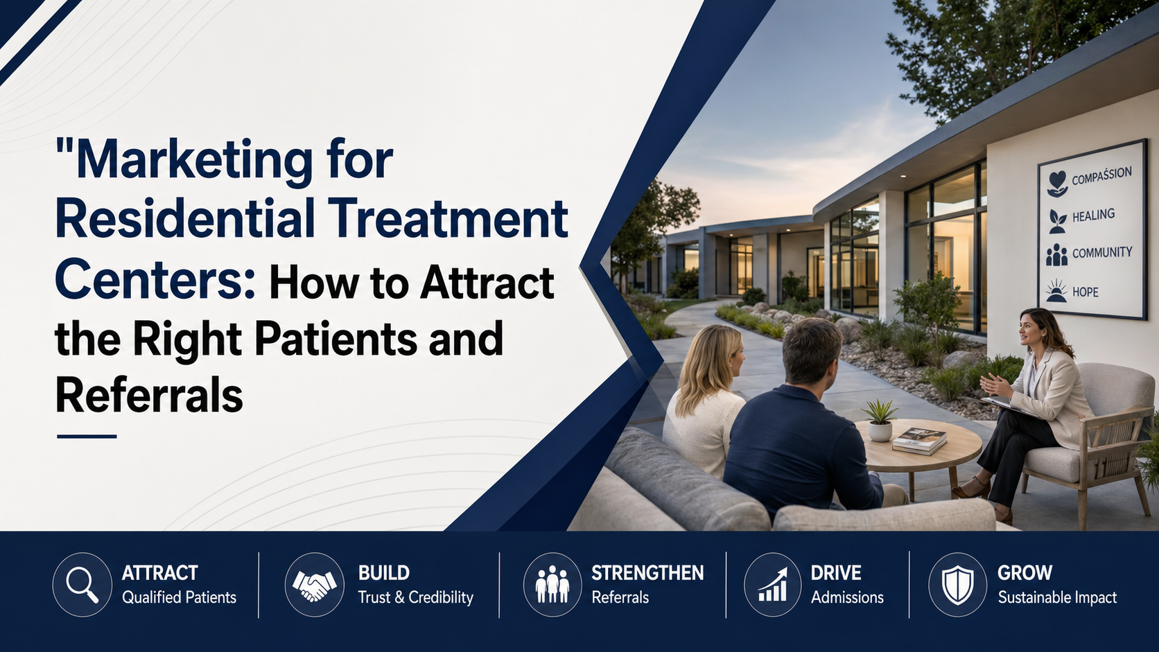 Marketing for Residential Treatment Centers: How to Attract the Right Patients and Referrals