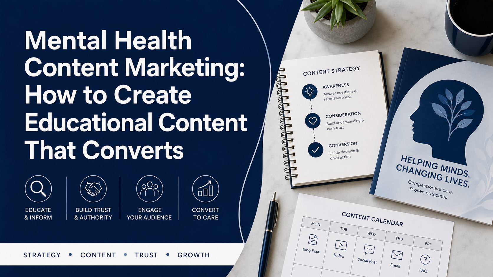Mental Health Content Marketing: How to Create Educational Content That Converts