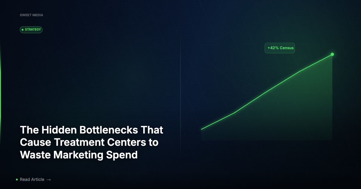 The Hidden Bottlenecks That Cause Treatment Centers to Waste Marketing Spend